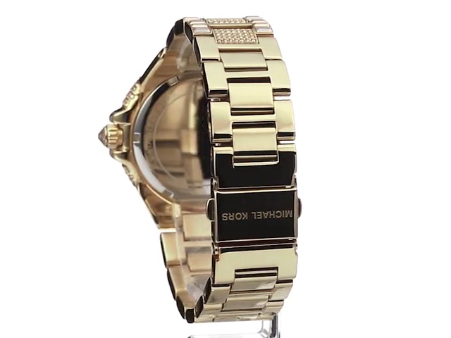 Watch Michael Kors Women's Camille Gold-Tone Watch MK5720 on